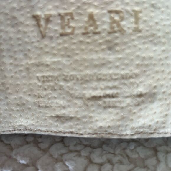 Veari Brown Wide Alligator Leather Belt size Small - Picture 5 of 5